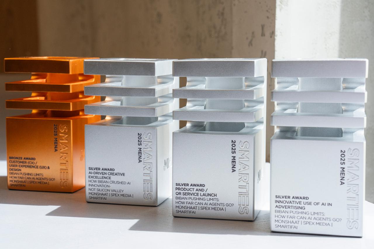 "منشآت" تتوج بأربع جوائز في حفل Smarties MENA 2024 بدبي