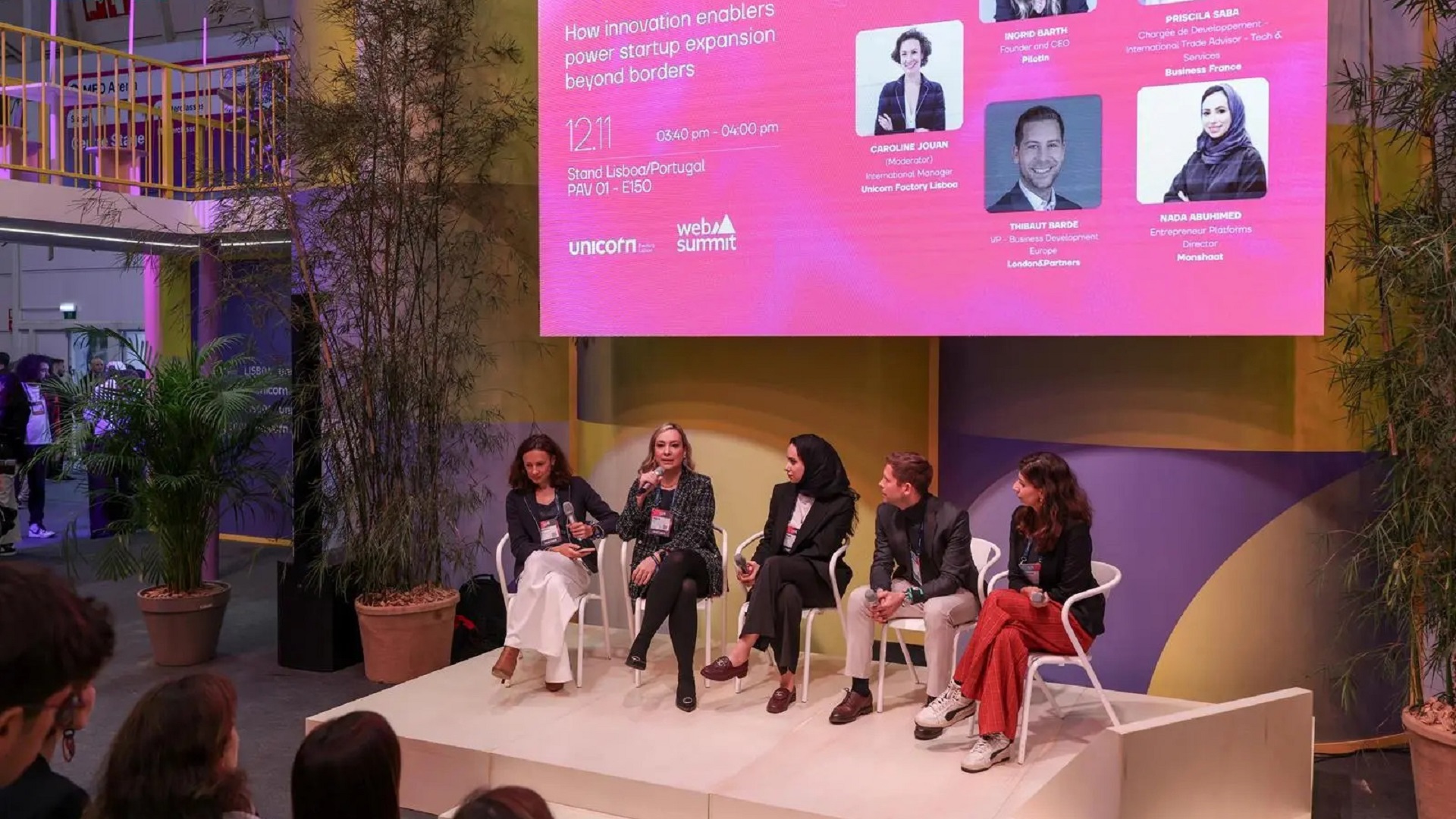 "منشآت" تشارك في جلسة دولية ضمن فعاليات "قمة الويب" بلشبونة حول بناء الجسور العالمية للابتكار